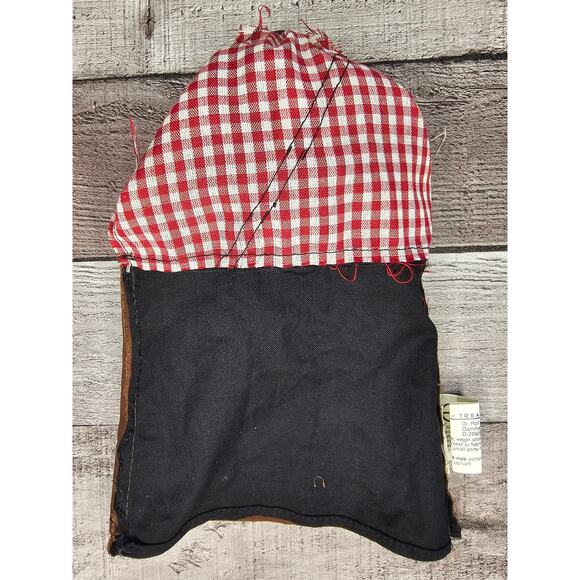 Vintage German Dr Rolf Ottmuller Hamberg hand PUPPET Wood Head Handmade Homespun - Picture 8 of 12